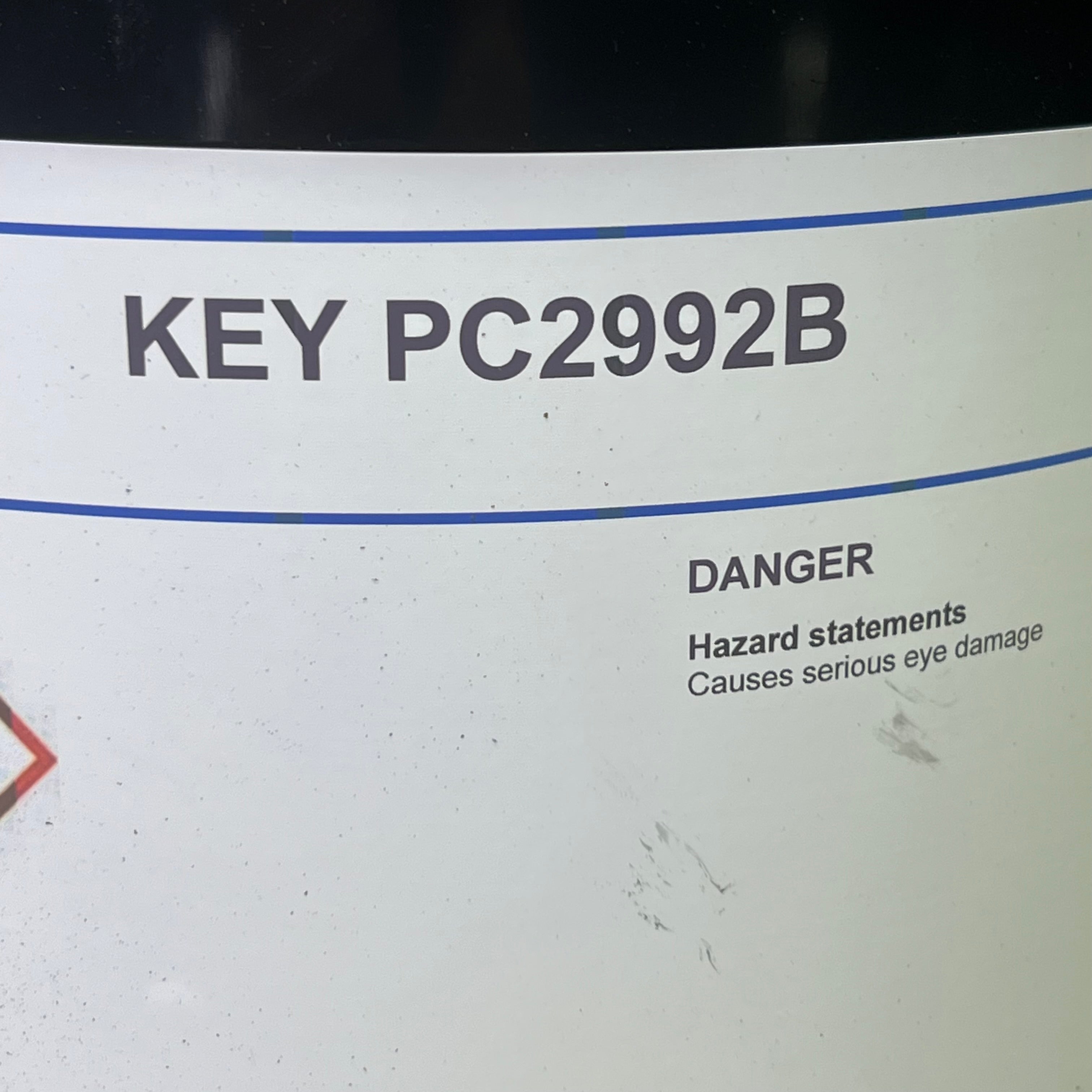 KEY POLYMER Epoxy Adhesive 55 Lbs, Black Container KEY PC2992B