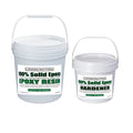 2:1 Self-Leveling 100% Solids Industrial Grade Epoxy Resin Kit 3 Gallons for Garage Floors