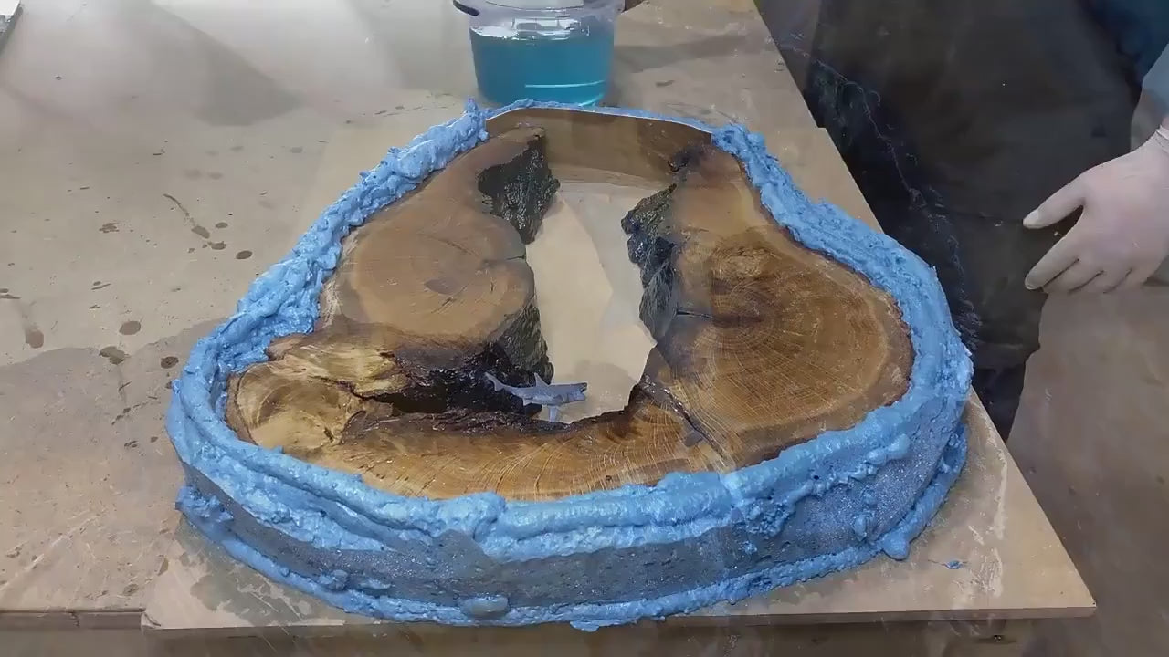 Deep Pour Casting Epoxy Resin Kit 3:1 Ultra Clear for Furniture